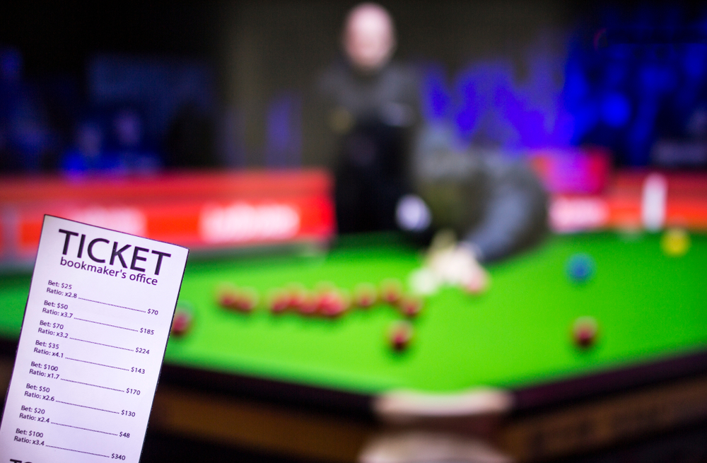 pariu pe snooker