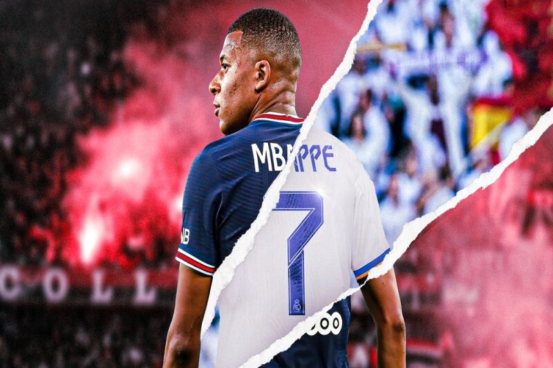 Kylian Mbappe pe teren
